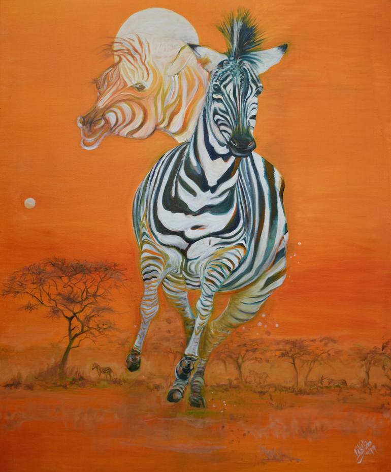 Original Animal Painting by Niketa Fazal