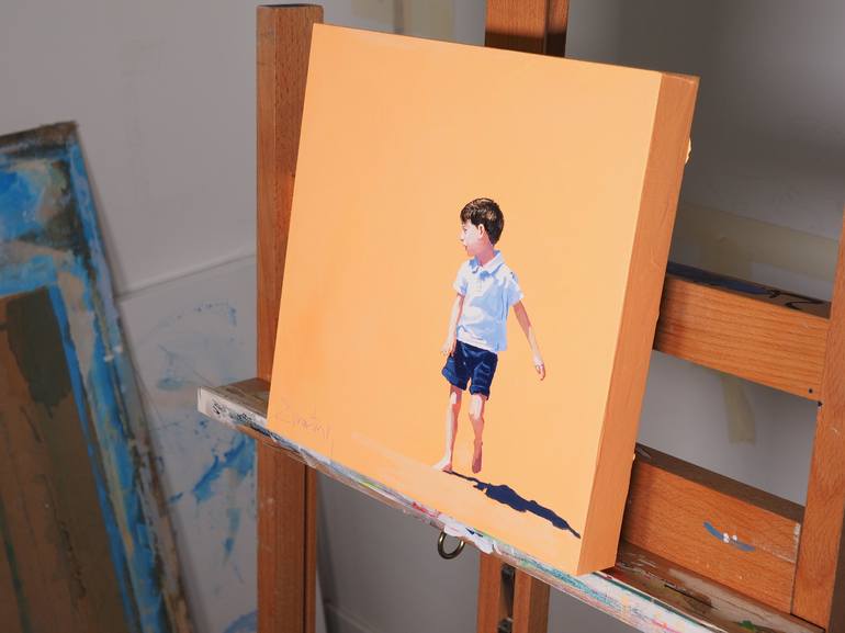 Original Kids Painting by Carlos Martín