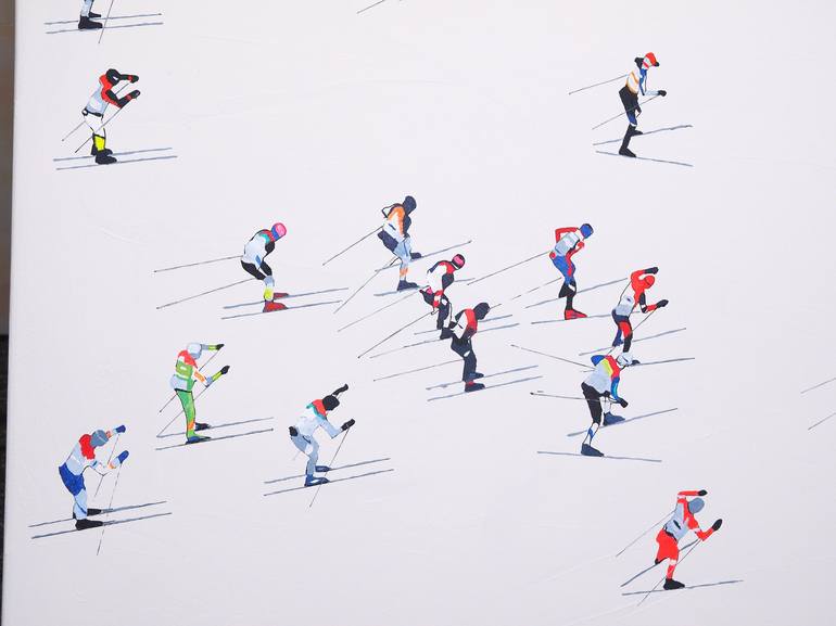 Original Contemporary Sports Painting by Carlos Martín