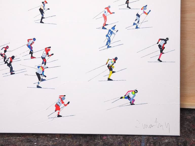 Original Contemporary Sports Painting by Carlos Martín