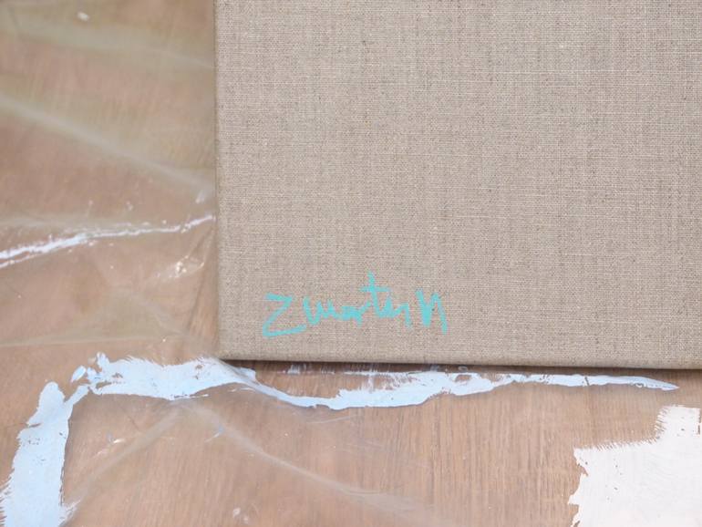 Original Contemporary Beach Painting by Carlos Martín