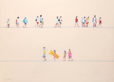 Original Contemporary Beach Paintings by Carlos Martín