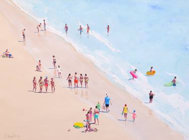 Original Contemporary Beach Paintings by Carlos Martín
