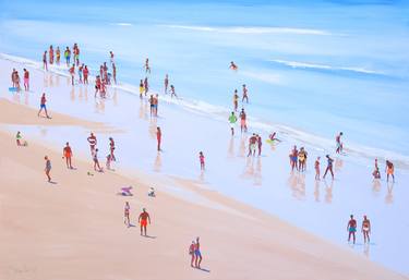 Original Contemporary Beach Paintings by Carlos Martín