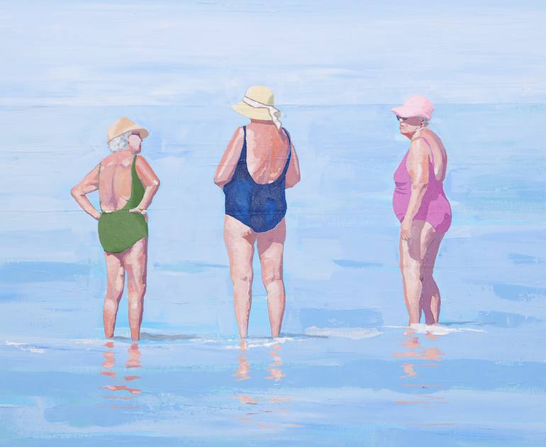Original Contemporary Women Painting by Carlos Martin