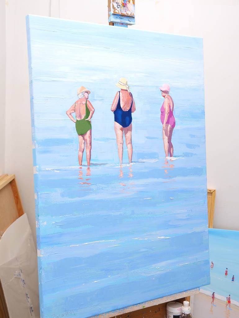 Original Contemporary Women Painting by Carlos Martin