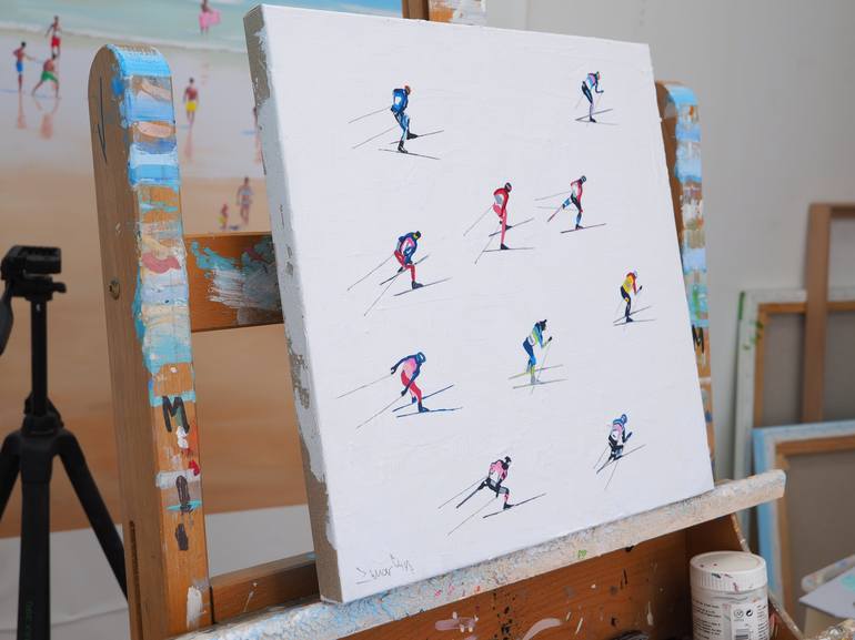 Original Contemporary Sports Painting by Carlos Martín