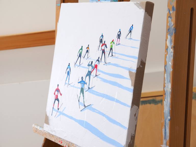 Original Contemporary Sports Painting by Carlos Martín