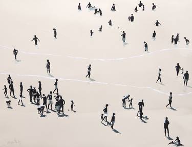 Original Contemporary Beach Paintings by Carlos Martín