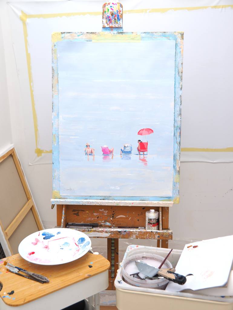 Original Contemporary Women Painting by Carlos Martín