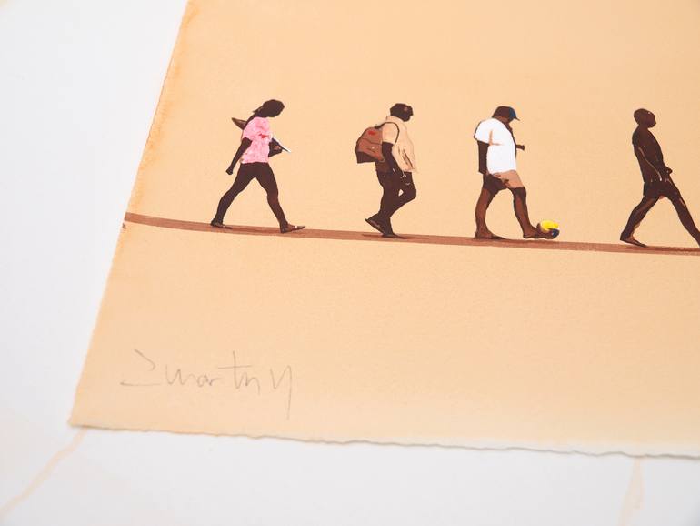 Original Contemporary Beach Painting by Carlos Martín