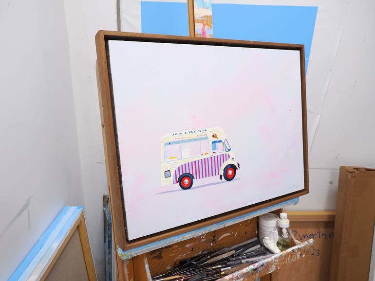 Original Figurative Pop Culture/Celebrity Painting by Carlos Martín