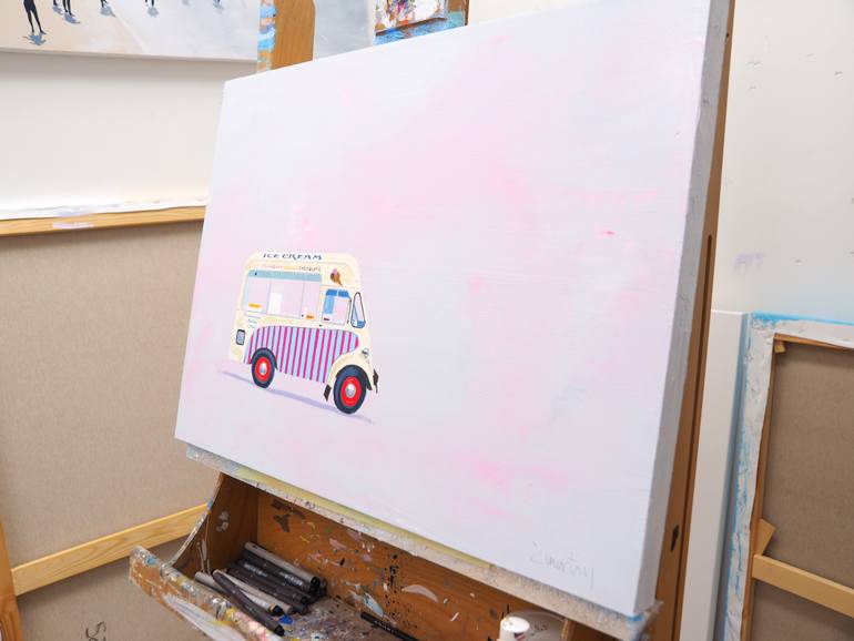 Original Figurative Pop Culture/Celebrity Painting by Carlos Martín