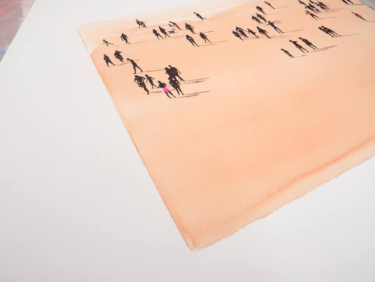 Original Contemporary Beach Painting by Carlos Martín