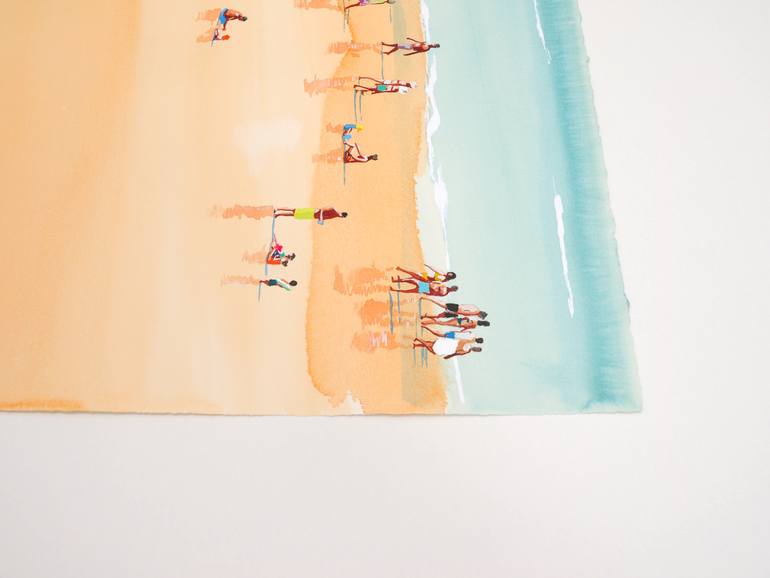 Original Contemporary Beach Painting by Carlos Martin