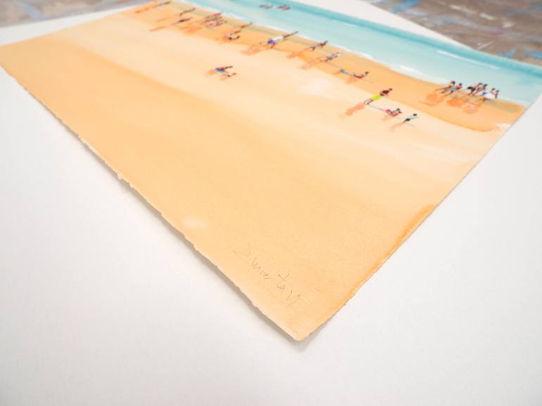Original Contemporary Beach Painting by Carlos Martin