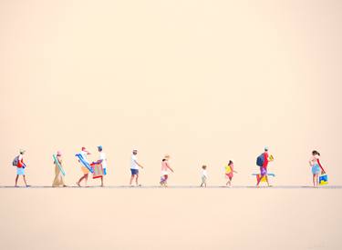 Original Contemporary Beach Paintings by Carlos Martín