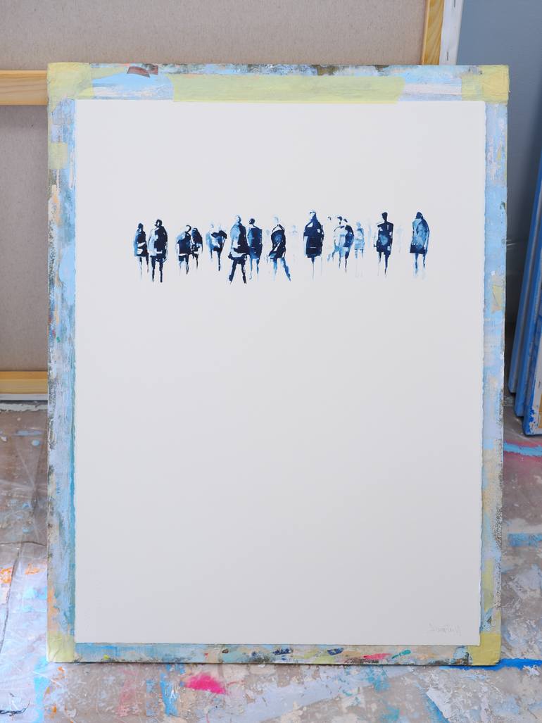 Original Contemporary Cities Drawing by Carlos Martín