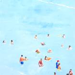 Afternoon dip by Carlos Martin