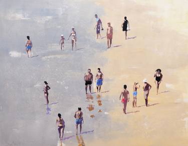 Print of Beach Paintings by Carlos Martín