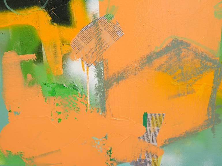 Original Modern Abstract Painting by Carlos Martín
