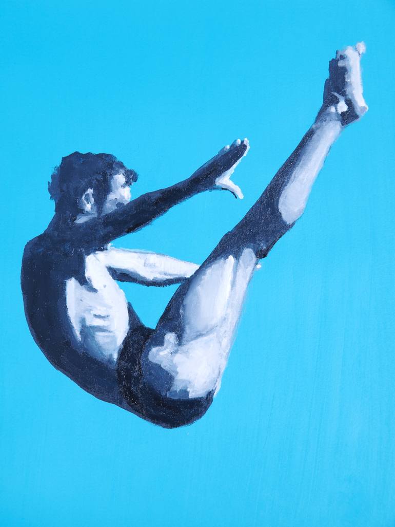 Original Sport Painting by Carlos Martín