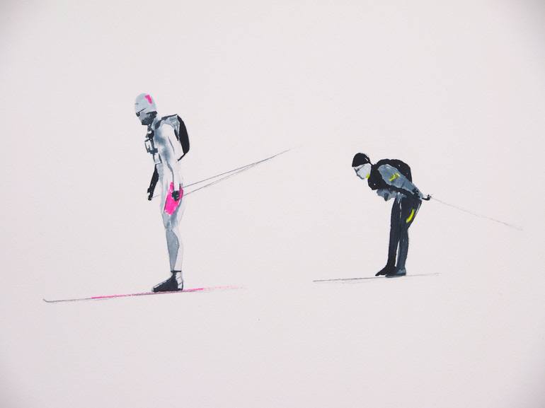 Original Sport Painting by Carlos Martín