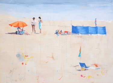 Original Beach Paintings by Carlos Martín