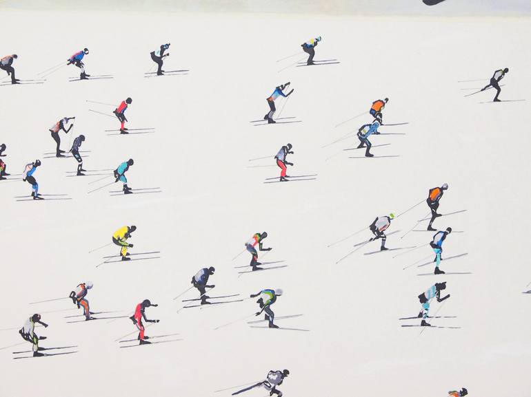 Original Modern Sports Painting by Carlos Martín
