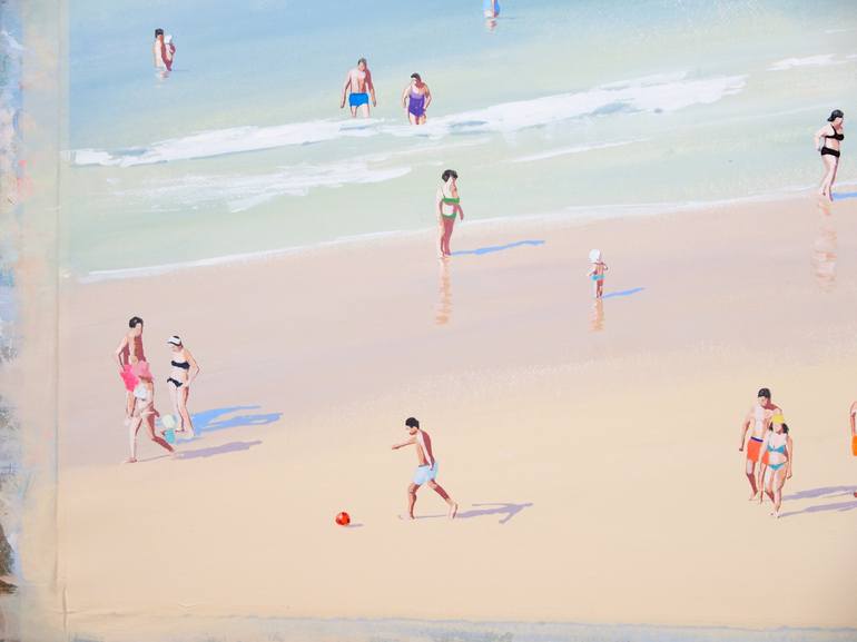 Original Beach Painting by Carlos Martín