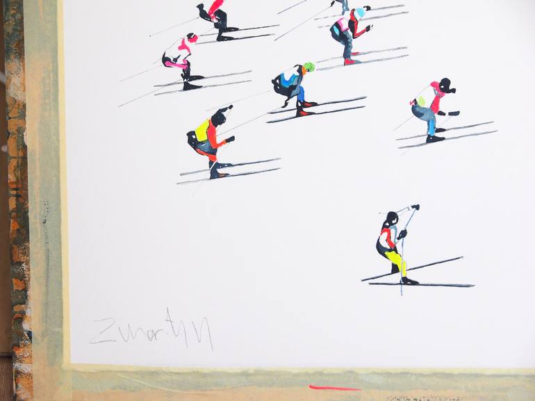 Original Contemporary Sports Painting by Carlos Martín