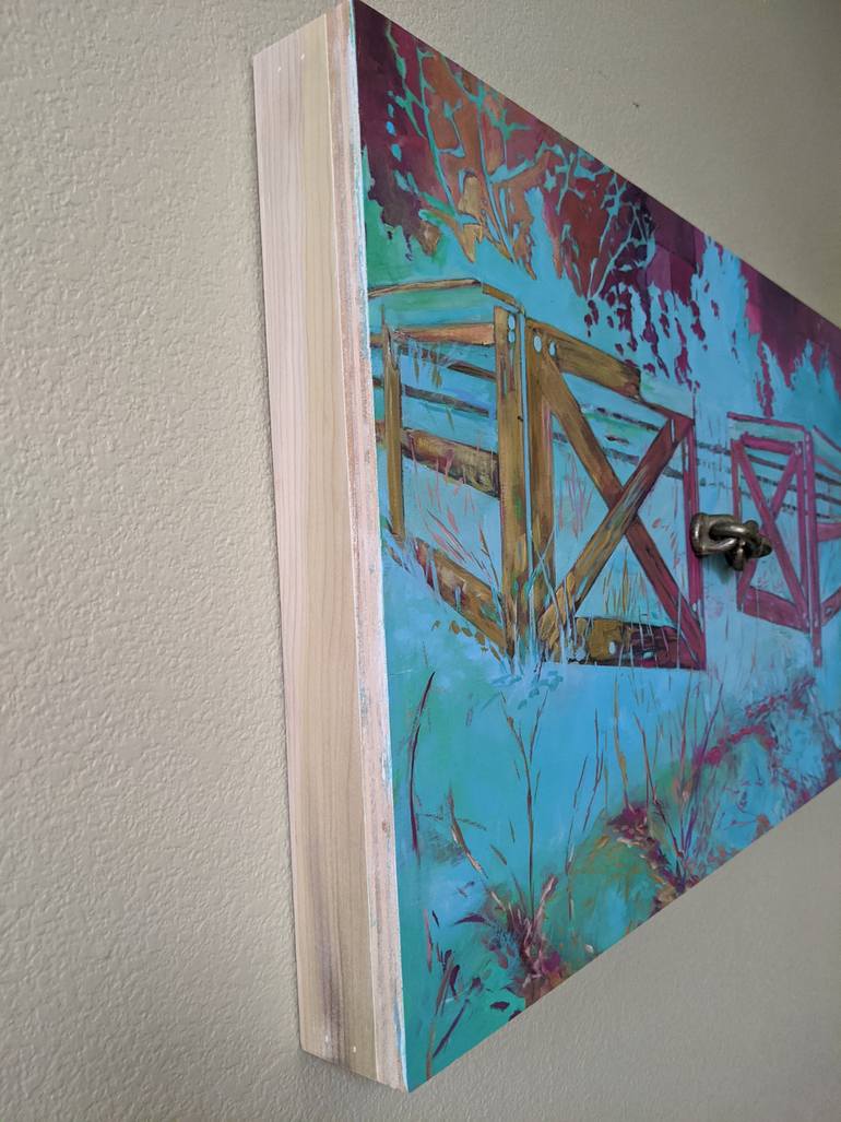 Original Conceptual Landscape Painting by Kate Joiner