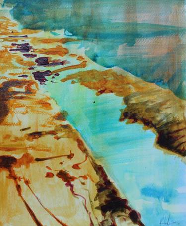 Print of Beach Paintings by Piotr Przybyła