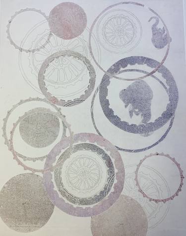 Print of Patterns Printmaking by Megan Demit