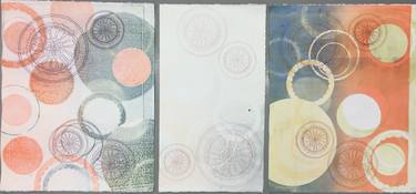 Original Abstract Patterns Printmaking by Megan Demit