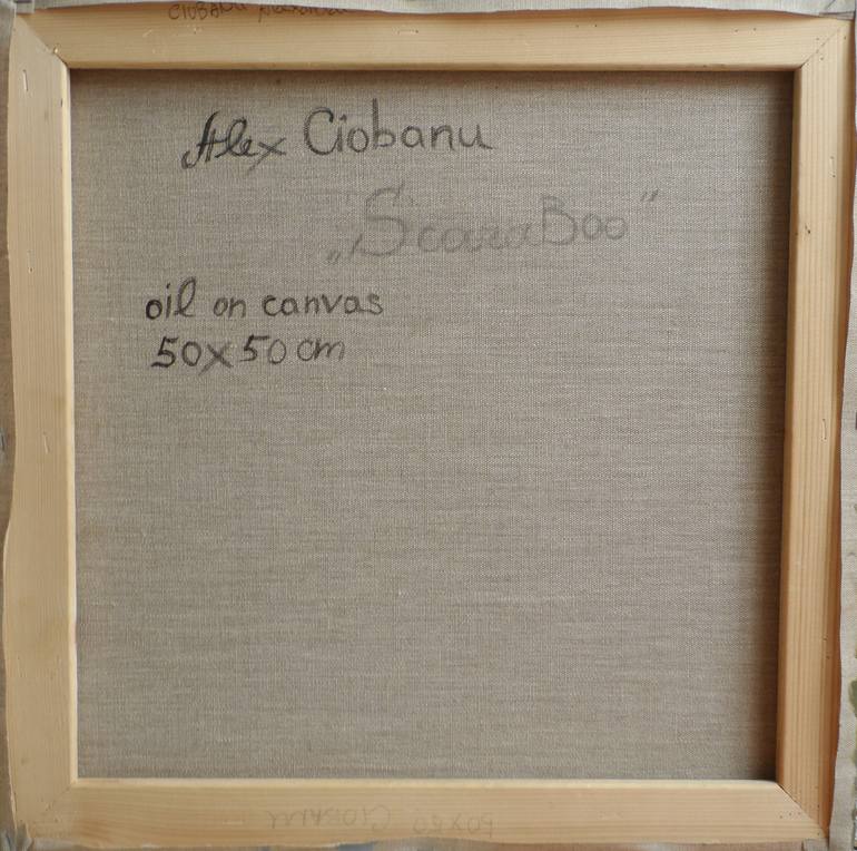 Original Surrealism Nature Painting by Alex Ghizea Ciobanu