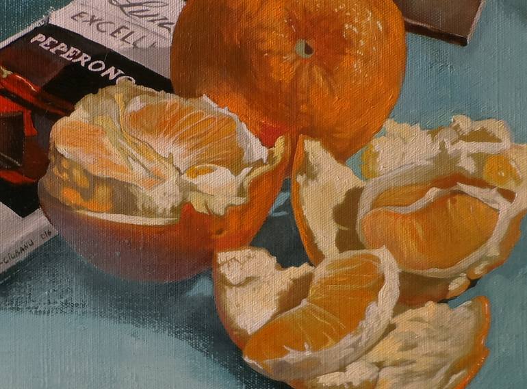 Original Modernism Still Life Painting by Alex Ghizea Ciobanu