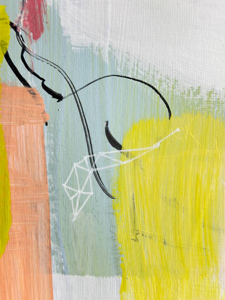 Original Abstract Expressionism Abstract Painting by Maria Lankina