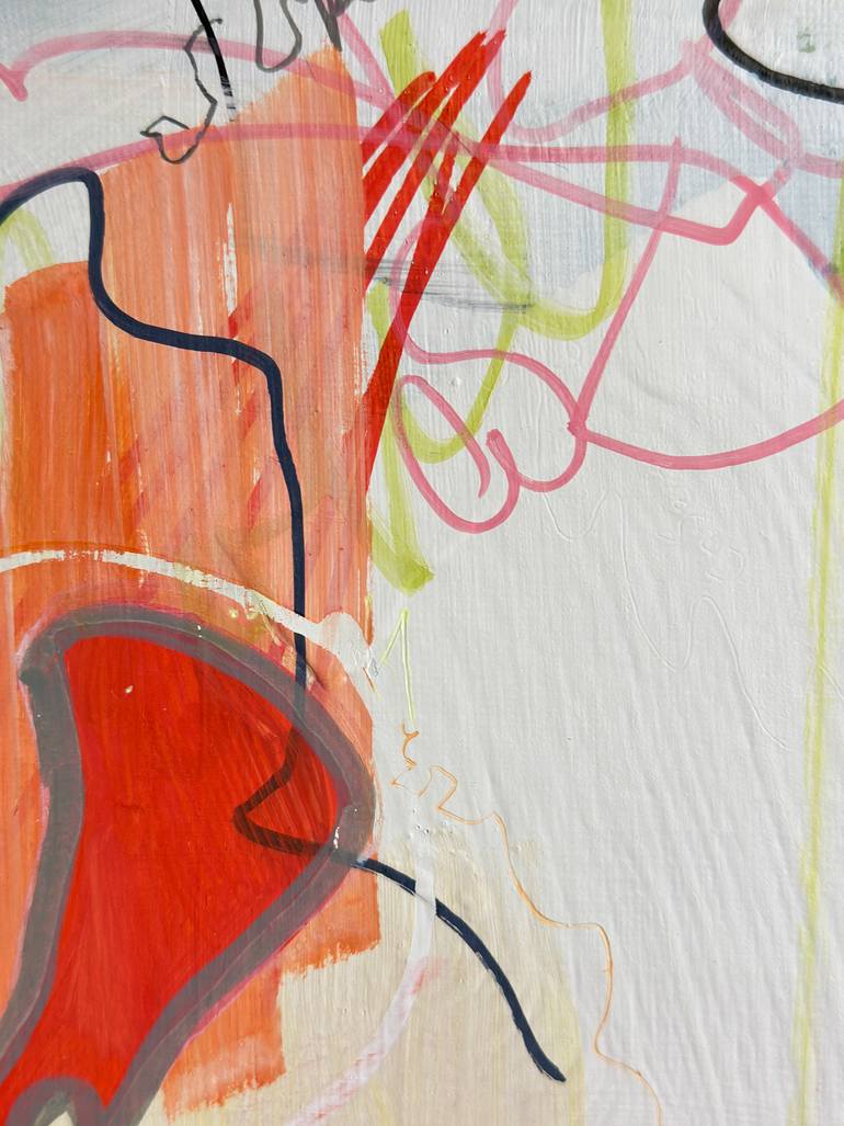 Original Abstract Expressionism Abstract Painting by Maria Lankina