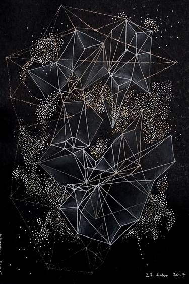 Original Geometric Drawings by Maria Lankina