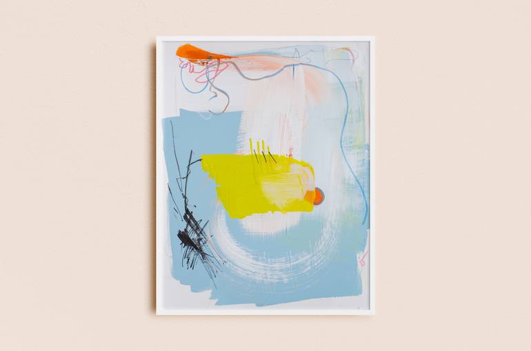 Original Abstract Expressionism Abstract Painting by Maria Lankina