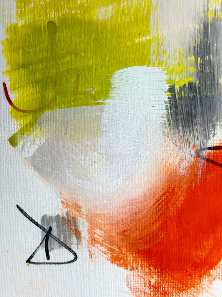 Original Abstract Expressionism Abstract Painting by Maria Lankina