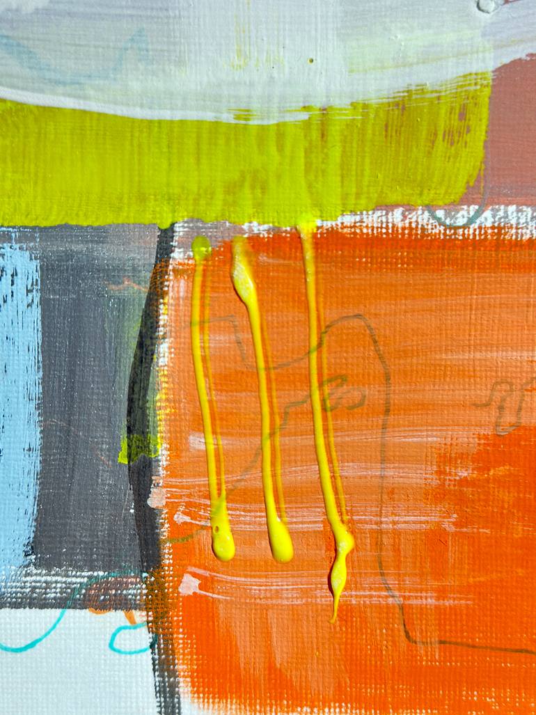 Original Abstract Expressionism Abstract Painting by Maria Lankina