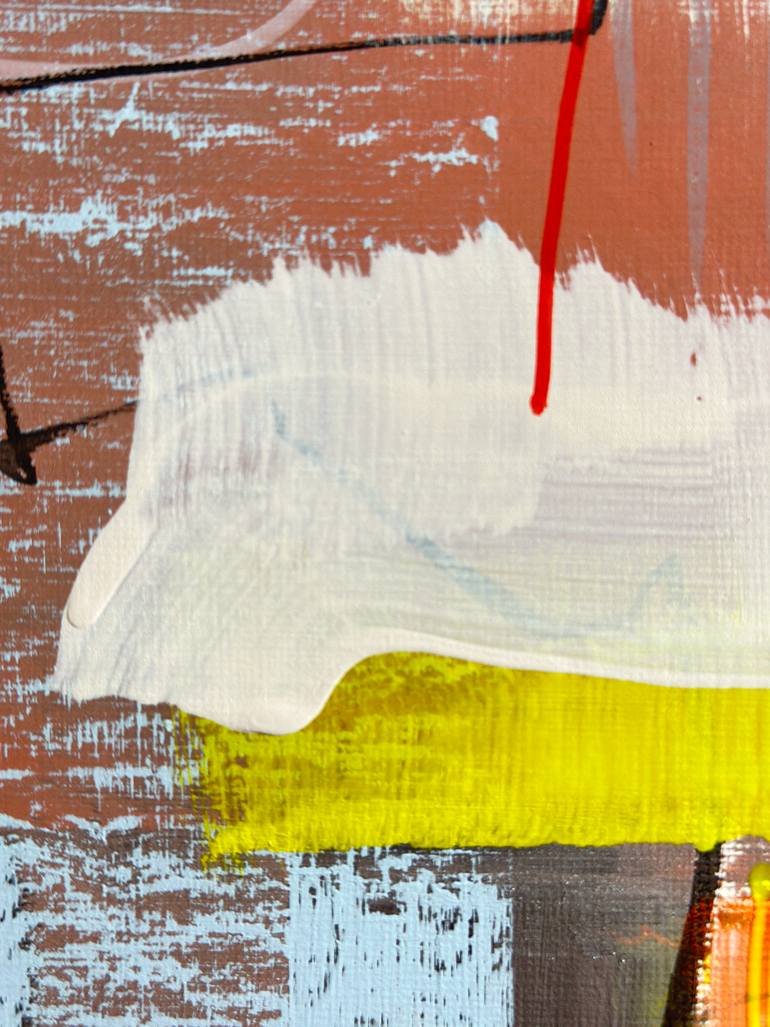 Original Abstract Expressionism Abstract Painting by Maria Lankina