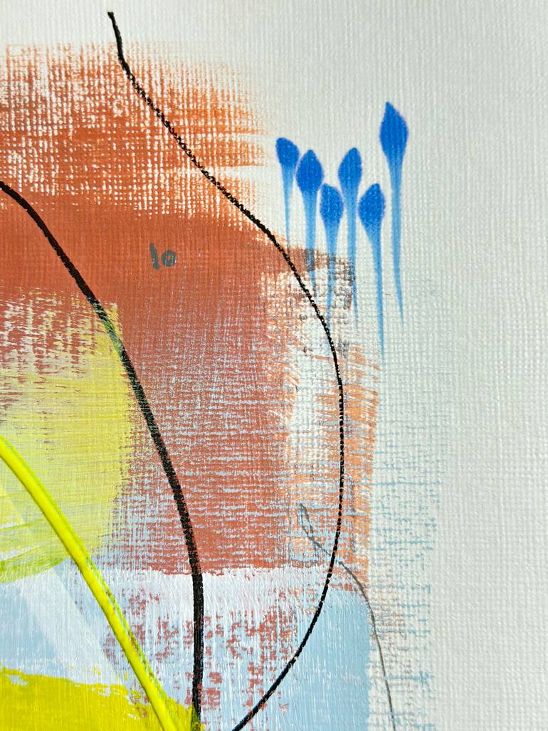 Original Abstract Expressionism Abstract Painting by Maria Lankina