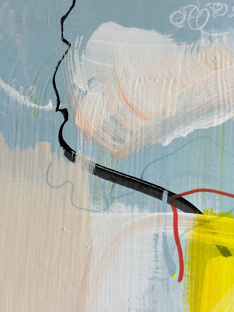 Original Abstract Expressionism Abstract Painting by Maria Lankina