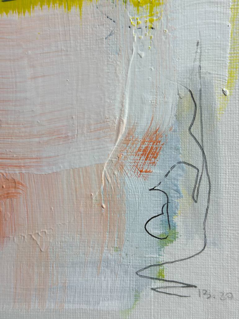 Original Abstract Expressionism Abstract Painting by Maria Lankina