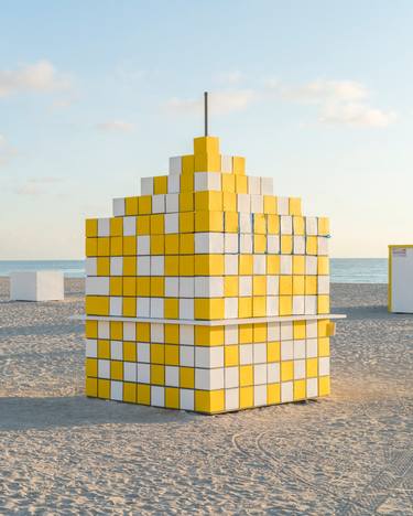 Beach stand 4 (South Beach, Miami) - Limited Edition of 5 thumb