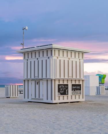 Beach stand 5 (South Beach, Miami) - Limited Edition of 10 thumb