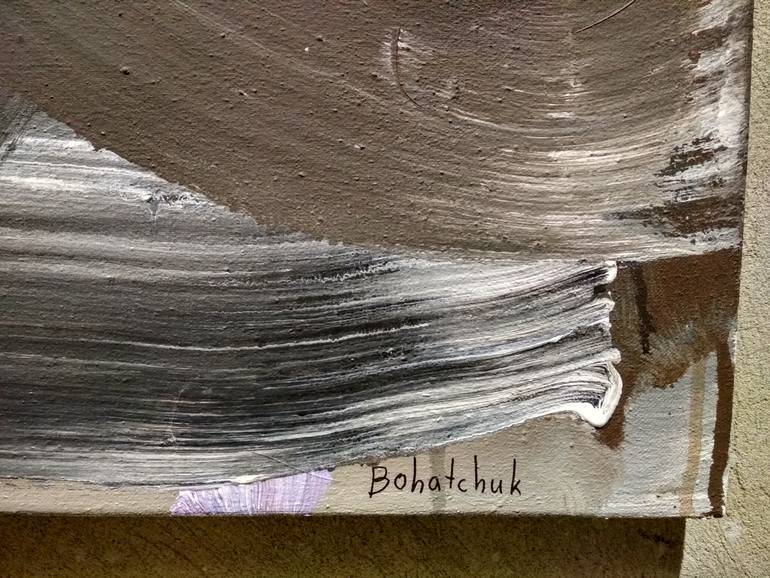 Original Abstract Expressionism Abstract Painting by Bohdan Bohatchuk